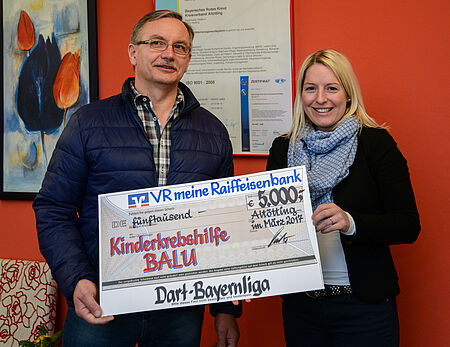 Spende BRK-Kinderkrebshilfe BALU