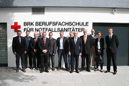 BFS Burghausen, die ersten Notfallsanitäter.