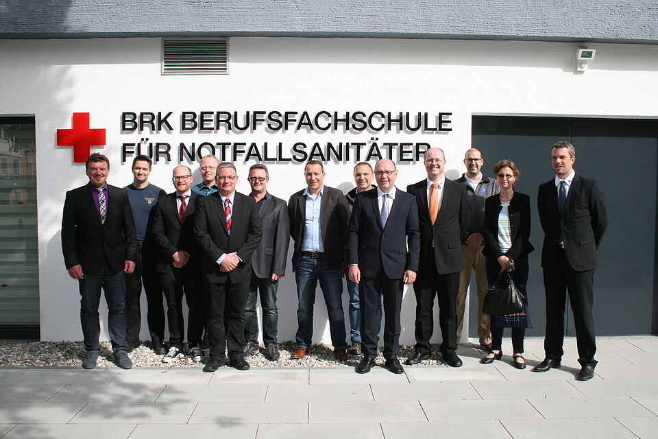 BFS Burghausen, die ersten Notfallsanitäter.